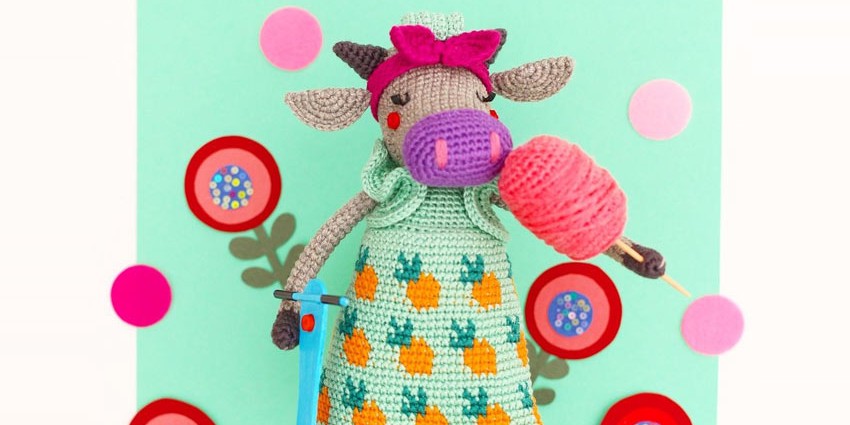 the pink loop - inspirational crochet